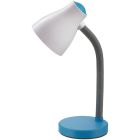 Flexo de sobremesa azul E27 (F-Bright 1900011-AZ)