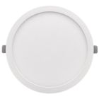 Downlight Led redondo empotrable o superficie Monet blanco 12W 6000°K 160x13mm. (ALG 67670)