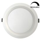 Downlight Led redondo empotrable profesional regulable en color Triton blanco 15W 1650Lm (Ledbay TRT-B-15)