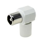 Conector de antena coaxial TV macho ø13mm. (Electro DH 10.537/BL) (Blíster)