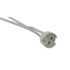 Portalámparas halógeno para dicroicas 12V con cable de silicona (F-Bright 1200579)