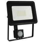 Proyector Led de exterior Noctis Lux negro con sensor 20W 6000°K IP44 (Spectrum SLI029049CW_PW)