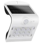 Aplique solar Led blanco recargable con sensor y doble luz 1,5W 220Lm (F-Bright 2075000)