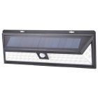 Aplique solar Led negro con sensor crepuscular y de movimiento 10W 400Lm (Electro DH 81.775/2)