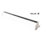 Regleta Led estanca solar con panel y mando a distancia 30W 6500°K 300mm. IP65 (Electro DH 81.752/30)