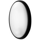 Aplique estanco oval negro E27 186x316x105mm. (Fenoplástica 7400M)