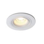 Aro redondo blanco empotrable retroiluminado  GU10  Skip Moon  (Jueric 10687)