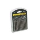 Pack 10 puntas atornilladoras Pozidriv PZ1 50mm 1/4" acero (Mota BPZ150)