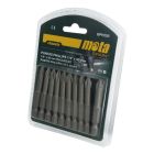 Pack 10 punta atornilladora estrella Philips encastre PH1 25mm (Mota BPH125)