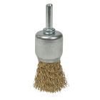 Cepillo copa alambre de acero con espiga Ø12mm (Mota FAB012)