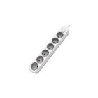 Base múltiple 6T con interruptor y cable 1,5m. blanco(F-Bright 1001714)