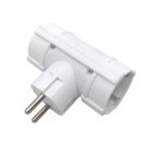 Adaptador bipolar doble con TTL económico 3500W 250V 10A (GSC 103000005)