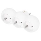 Adaptador triple salida frontal blanco 16A (Simon  CL118901)