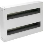 Caja para distribución de superficie hasta 38 elementos 410x270x68mm. (Solera 5216)