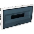 Caja empotrable 18 elementos cuadro y puerta fume 386x225x72mm. (Solera 8685PF)