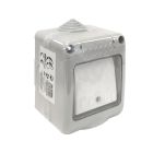 Pulsador estanco con Led y tapa IP55 (B&B 1400103)