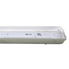 Pantalla estanca para 2 tubos led T8 de 230V 120cm (GSC 203200018)