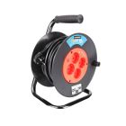 15m. extensible enrollacables 4T 3x1,5mm 3600W 16A IP20. (Mader 68604)
