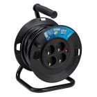 25m. extensible enrollacables profesional 4 tomas 3x1,5mm IP20 (Simon  EX562582)