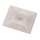 Base adhesiva blanca para bridas ancho máximo 4,6 (Legrand 032065)