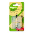 Clip adhesivo múltiple para ordenar cables 2u. (Koppels K1013T)