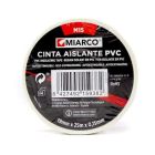 Cinta PVC M15 blanco 80x30x0,15mm (Miarco 27002)