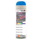 Spray de pintura acrílica azul fluorescente 500 ml. (Faren 3VB500)