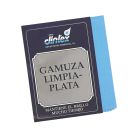 Gamuza de algodón limpia plata azul (Dintex 36-055)