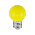 Lámpara esférica Led amarilla E27 1W (GSC 002002236)