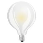 Lámpara globo cristal Led mate E27 11W 2700°K 138x95mm. (Osram 4058075808515)