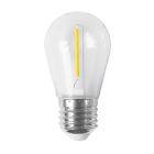 Lámpara Led filamento recto especial para guirnalda de goma E27 blanca cálida (F-Bright 2601497-BC)