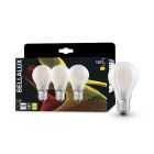 Pack de 3 lámparas estándar fil Led mate  E27 11W 2700K (Bellalux 4058075606432)