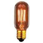 Bombilla Edison Vintage Tubular E27 40W 2700°K 120Lm 45x105mm. (F-BRIGHT 2603005)