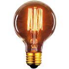 Bombilla Edison Vintage Globo E27 40W 2700°K 80x120mm. (F-BRIGHT 2603007)