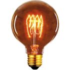 Bombilla Edison Vintage Globo E27 40W 2700°K 125x178mm. (F-BRIGHT 2603009)