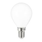 Lámpara esferica cristal Led mate E14W 4000°K 360Lm (Ledbay CSF14-4-40)