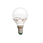 Lámpara esférica Led cerámica E14 5,5W 3000°K 380Lm (F-Bright 2601240)