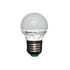 Lámpara esférica Led cerámica E27 5,5W 3000°K 380Lm (F-Bright 2601241)