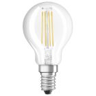 Lámpara esférica cristal Led clara Retrofit E14 4W 4000°K 470Lm (Osram 4058075435209)