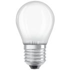 Lámpara esferica cristal Led mate Retrofit E27 4W 2700°K (Osram 4058075437067)