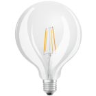 Lámpara globo cristal Led clara Retrofit E27 4W 2700°K 470Lm (Osram 4052899972384)