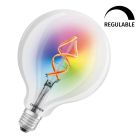 Lámpara globo cristal Led Smart regulable de 2700°K 4,5W 300Lm E27 (Ledvance 4058075609938)