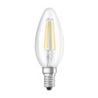 Lámpara vela cristal Led Retrofit regulable E14 5W 2700°K 470Lm (Osram 4058075437043)