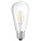 Lámpara pera cristal Led clara Retrofit E27 4W 2700°K 470Lm (Osram 4058075434424)