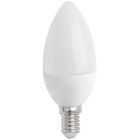 Lámpara vela Led E14 4W 2700°K 330Lm 200° 37x99mm. (Spectrum WOJ+14531)