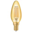 Lámpara vela cristal Led edición Vintage 1906 E14 4W 2400°K 410Lm (Osram 091476)