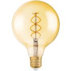 Lámpara globo cristal Led espiral Vintage 1906 Osram E27 5W 2000°K (4058075092136)