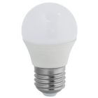 Lámpara esférica Led E27 5,5W 3000°K 460Lm 45x77mm. (Duralamp S407WB)