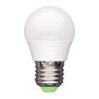 Lámpara esférica Led E27 6W 6500°K 500Lm 160° 45x80mm. (Spectrum WOJ13025)