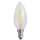 Lámpara led vela mate E14 6W 800Lm 4000K (B&B 121147)